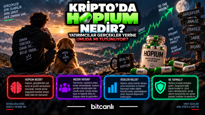 Kripto’da Hopium Nedir? Yatırımcılar Gerçekler Yerine Umuda mı Tutunuyor?